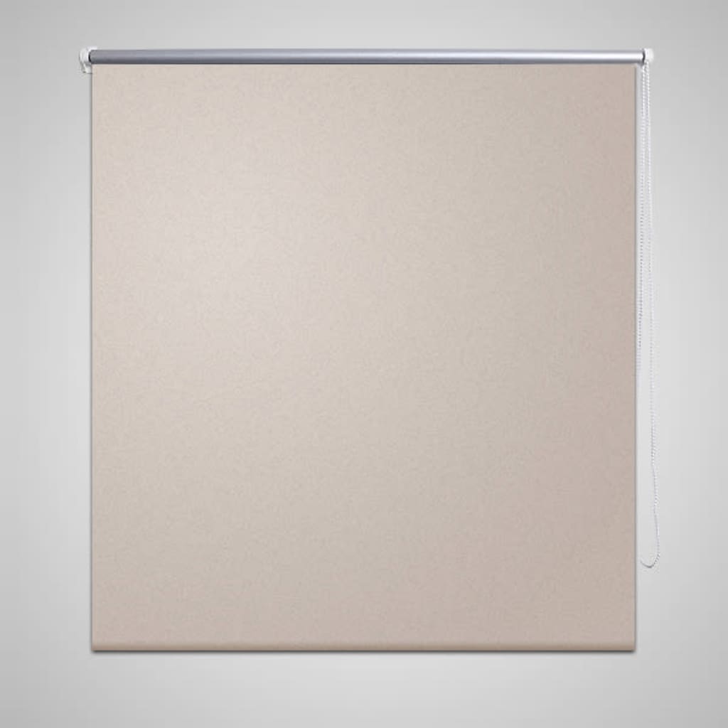 Verdunkelungsrollo  160 x 175 cm beige