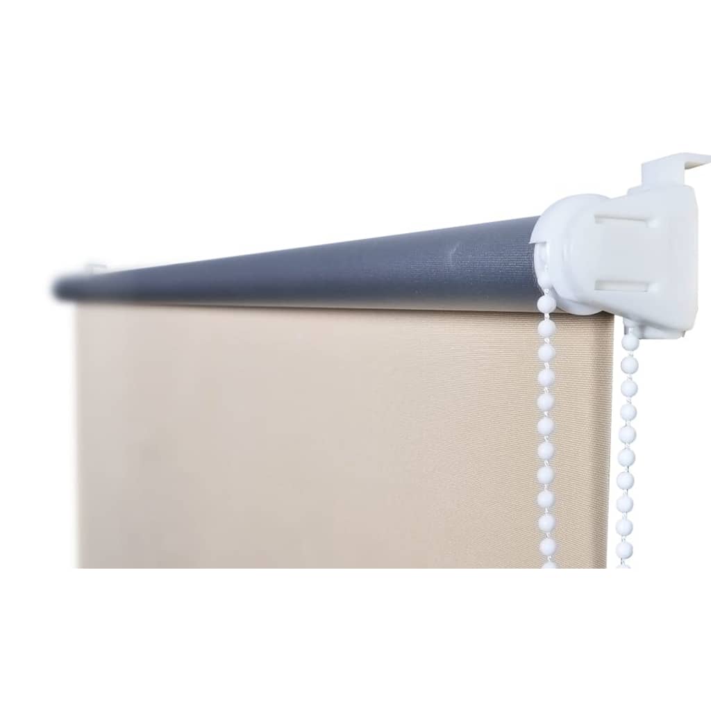 Verdunkelungsrollo 80 x 230 cm creme