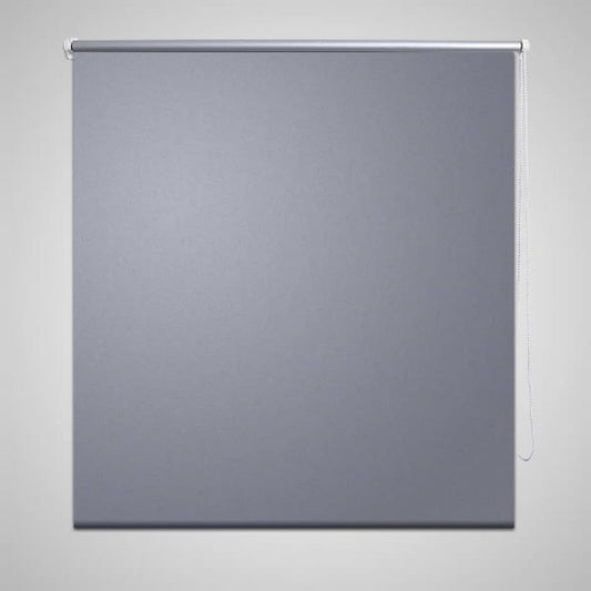 Verdunkelungsrollo 80 x 230 cm grau