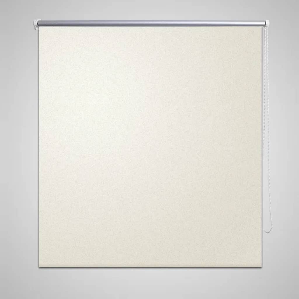 Verdunkelungsrollo Rollo 120 x 230 cm creme