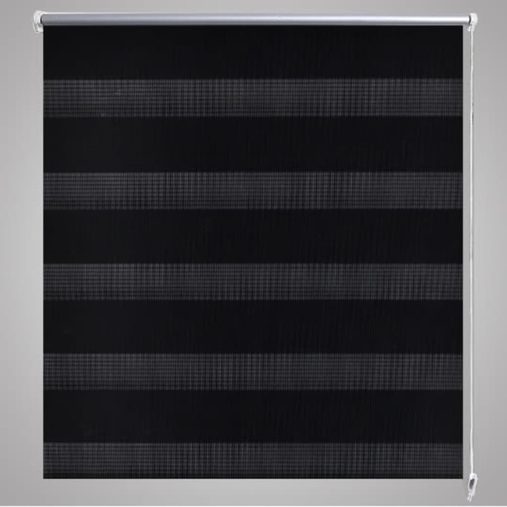 Doppelrollo 50 x 100 cm schwarz