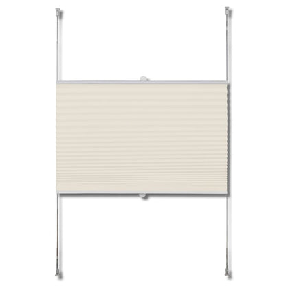 Plissee Faltrollo Rollo Plisseerollo 70x150cm Creme