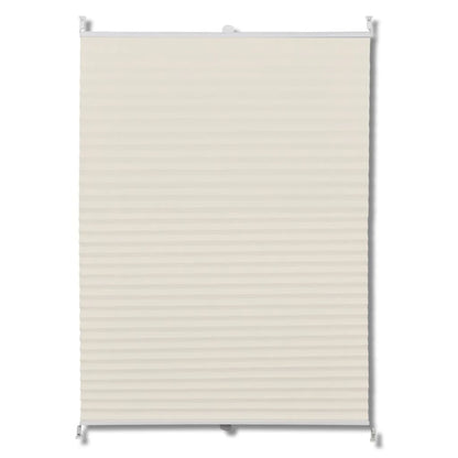 Plissee Faltrollo Rollo Plisseerollo 40x125cm Creme