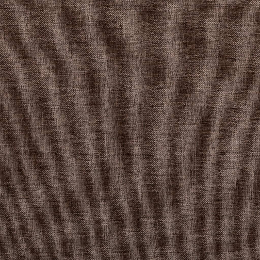 Verdunkelungsvorhänge Ösen Leinenoptik 2 Stk. Taupe 140x175cm