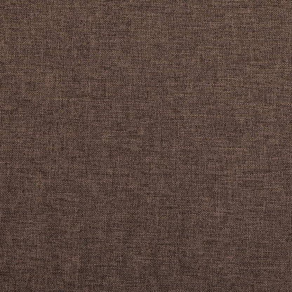 Verdunkelungsvorhänge Ösen Leinenoptik 2 Stk. Taupe 140x225 cm