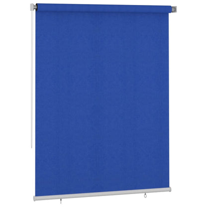 Außenrollo 180x230 cm Blau HDPE