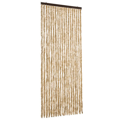 Insektenschutz-Vorhang Beige 56x200 cm Chenille