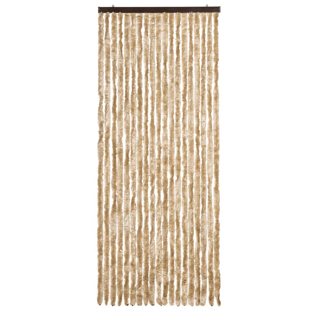 Insektenschutz-Vorhang Beige 56x200 cm Chenille