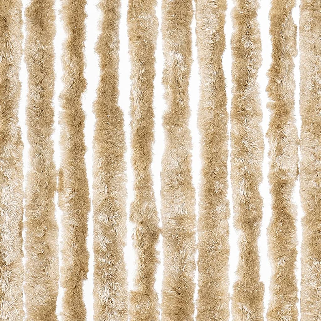 Insektenschutz-Vorhang Beige 56x200 cm Chenille