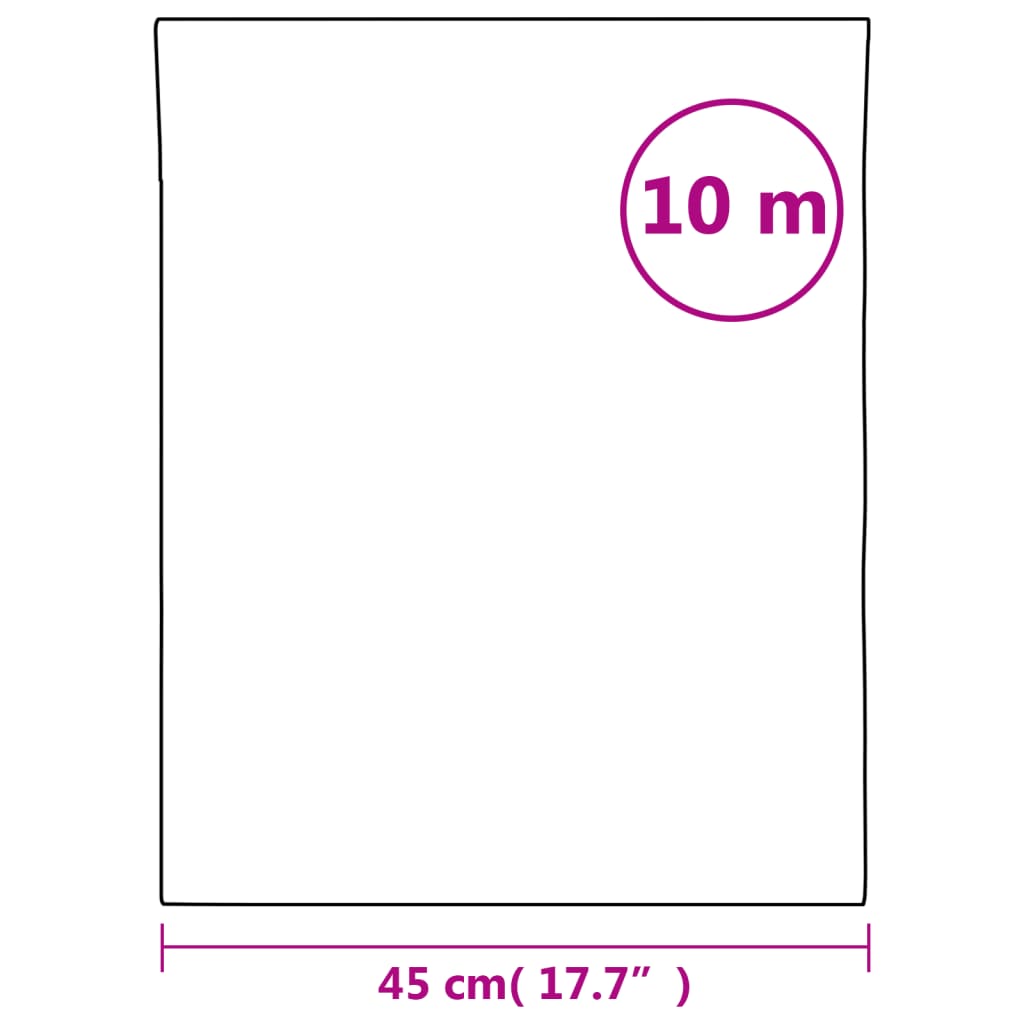 Fensterfolie Matt Weiß 45x1000 cm PVC