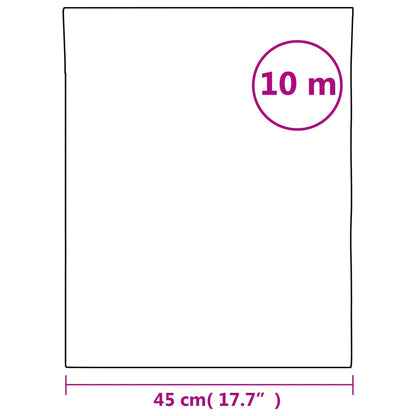 Fensterfolie Matt Weiß 45x1000 cm PVC