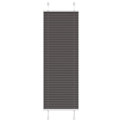 Plissee Schwarz 40x100 cm Stoffbreite 39,4 cm Polyester