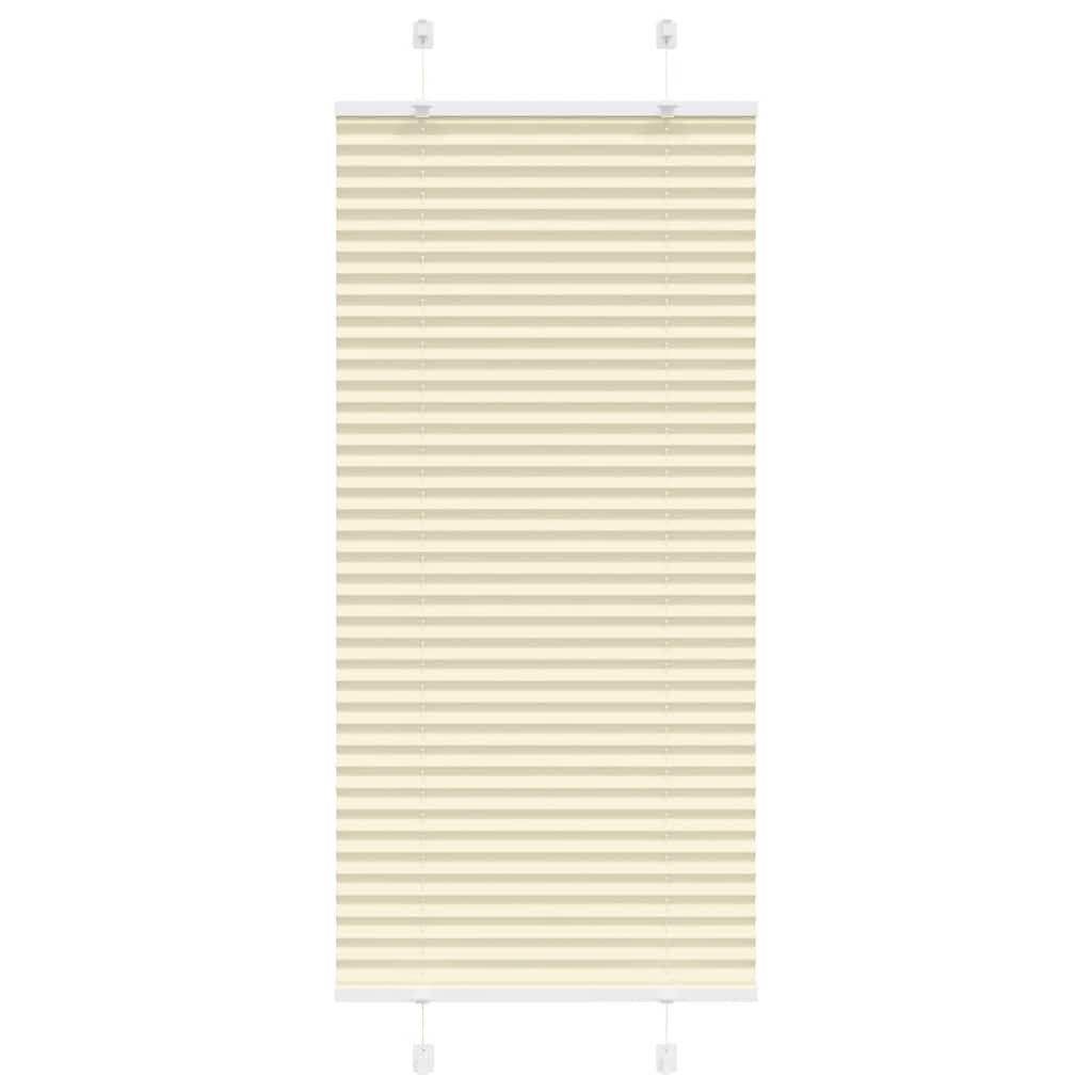 Plissee Creme 55x100 cm Stoffbreite 54,4 cm Polyester