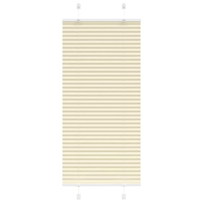 Plissee Creme 55x100 cm Stoffbreite 54,4 cm Polyester