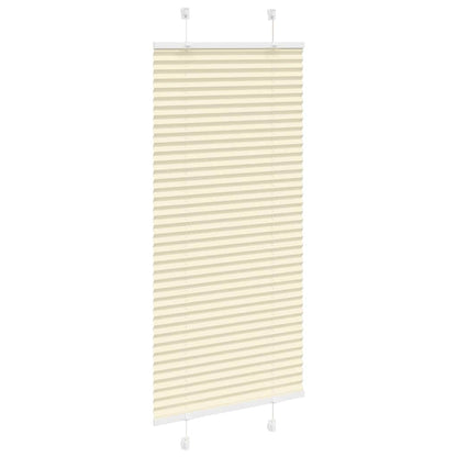 Plissee Creme 55x100 cm Stoffbreite 54,4 cm Polyester