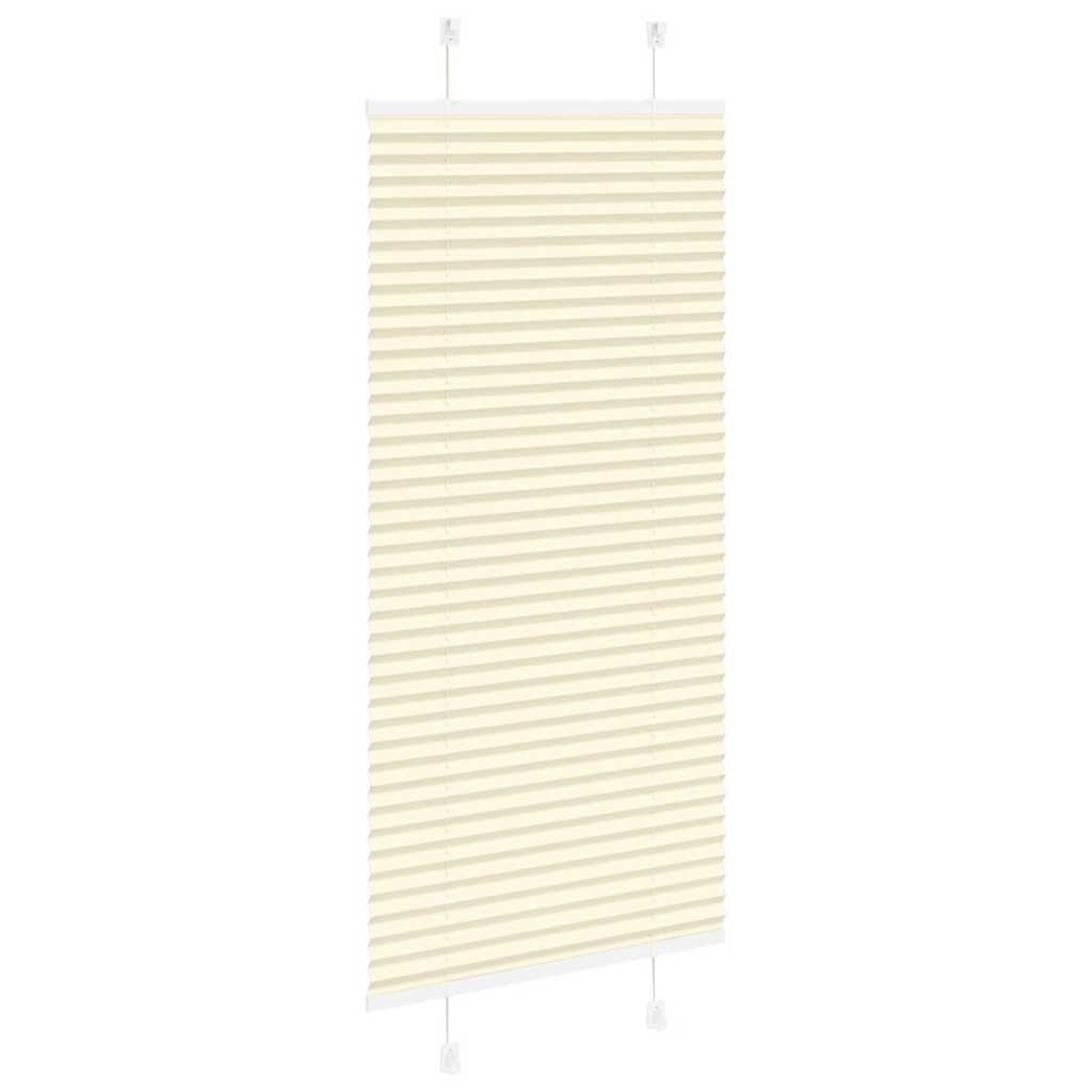 Plissee Creme 55x100 cm Stoffbreite 54,4 cm Polyester