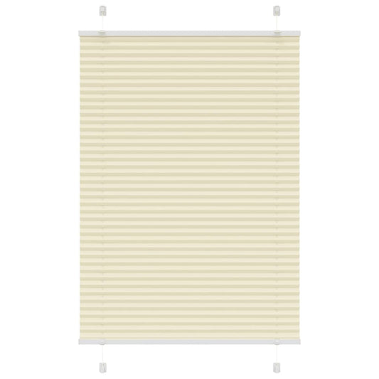 Plissee Creme 95x100 cm Stoffbreite 94,4 cm Polyester