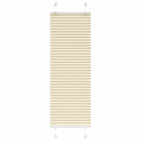 Plissee Creme 45x150 cm Stoffbreite 44,4 cm Polyester