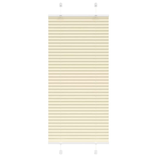 Plissee Creme 55x150 cm Stoffbreite 54,4 cm Polyester