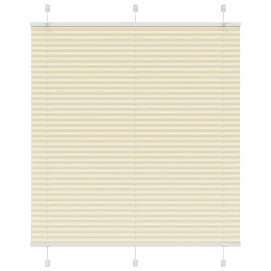 Plissee Creme 115x150 cm Stoffbreite 114,4 cm Polyester