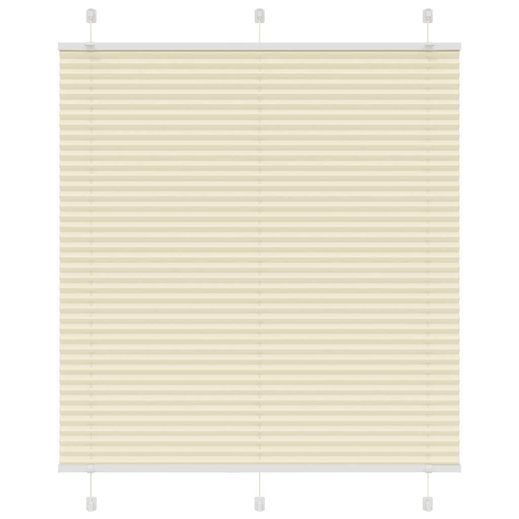 Plissee Creme 120x150 cm Stoffbreite 119,4 cm Polyester