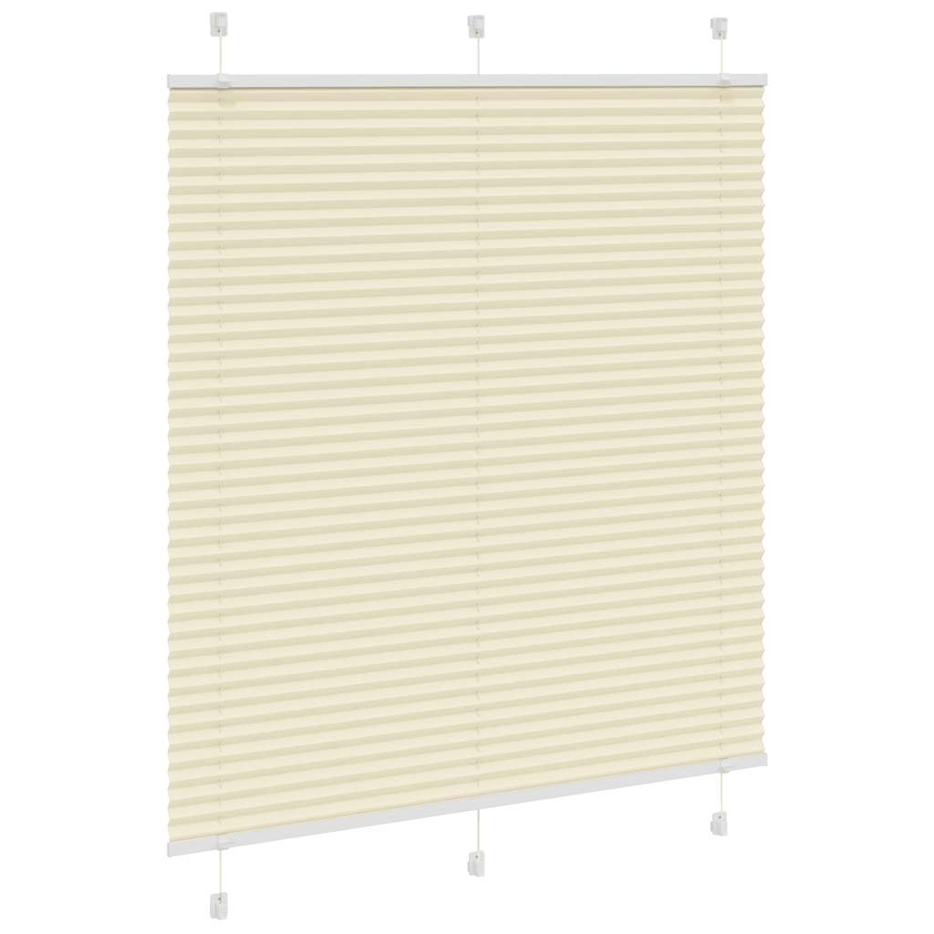 Plissee Creme 120x150 cm Stoffbreite 119,4 cm Polyester