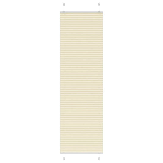 Plissee Creme 60x200 cm Stoffbreite 59,4 cm Polyester