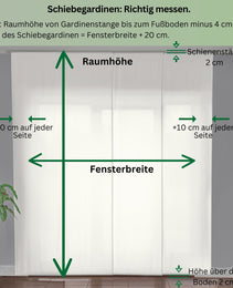 Hellgrau Screen Schiebegardine auf Maß, Hellgrau Flächenvorhang auf Bestellung